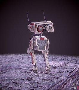 3D Bd-1 Game Character -Ready To Rigg