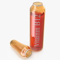 Vitamin B12 2ml Amber Ampoule Opened