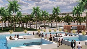 hotel- Tourist collection 3D model