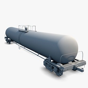 Train Tank Car Rolling Stock