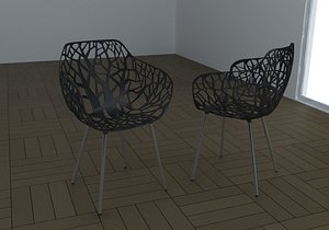 3d 3ds chair forest