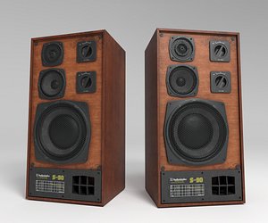 acoustic s-90 3D model