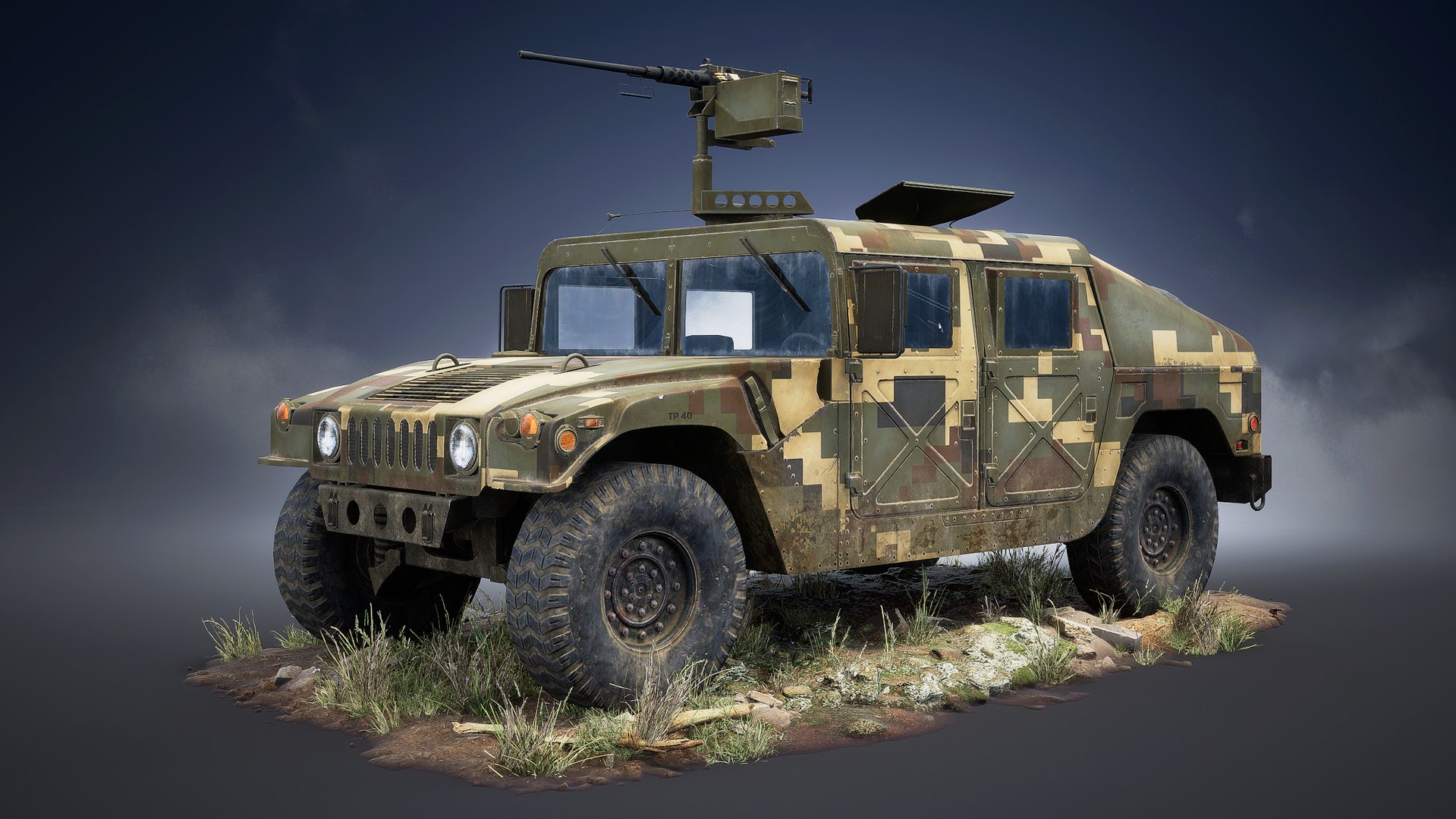 Humvee m 997 санитарный