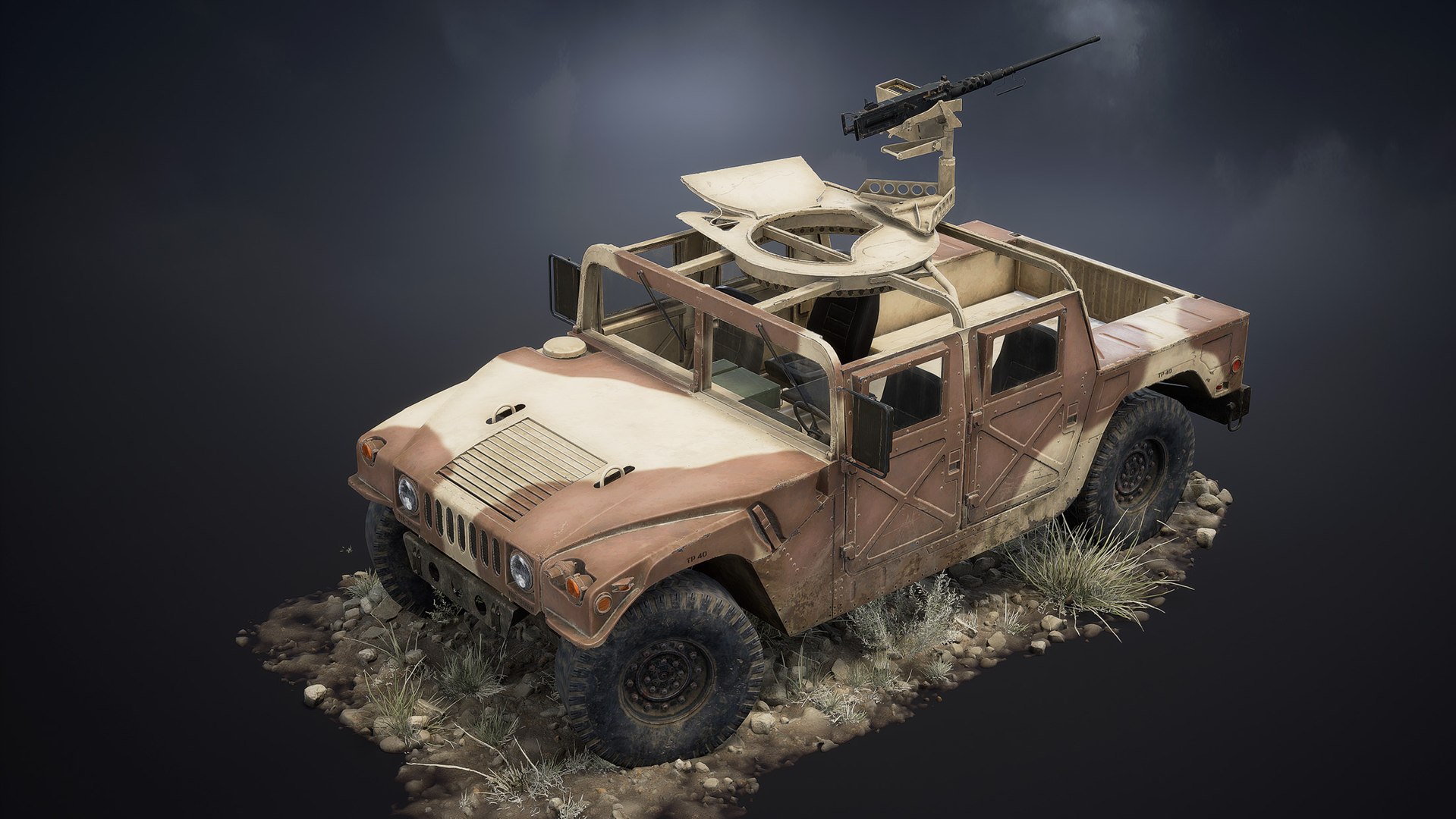 3D HMMWV M998 Humvee Model - TurboSquid 2073793