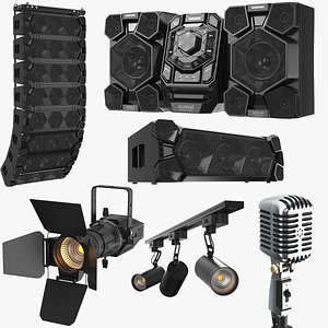 Detailed Stage Equipment