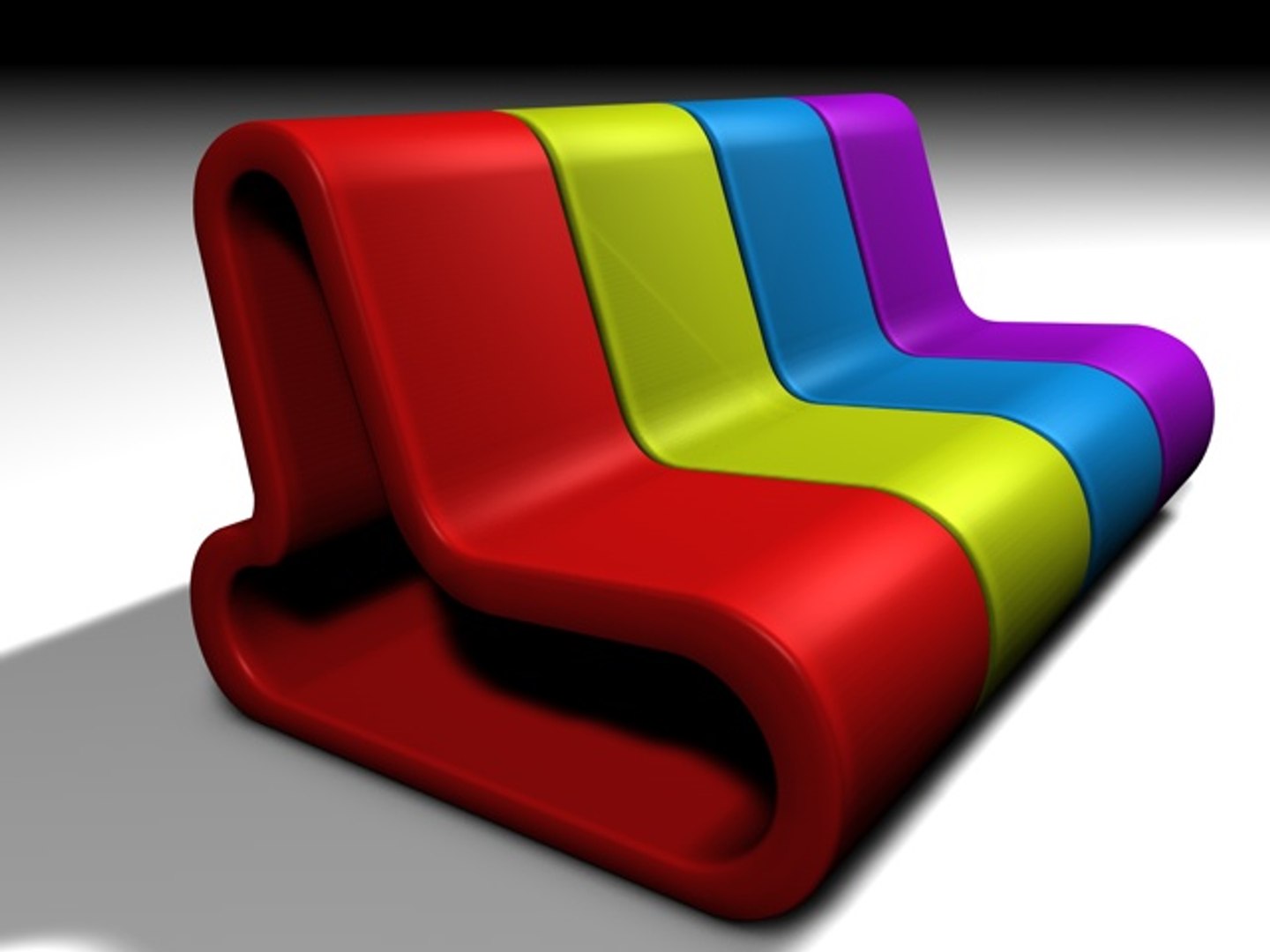 c4d interlocking chair