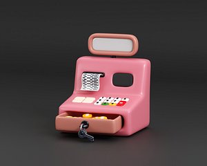 Cash Register 3d model model
