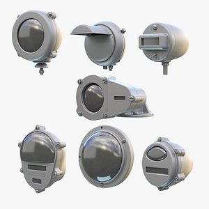 US Military Lights Collection model