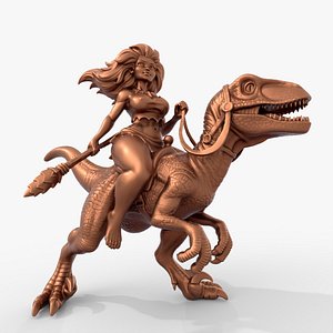 Savage Grace - The Primal Raptor-Rider