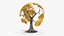 3D tree globe