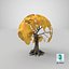 3D tree globe