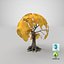 3D tree globe