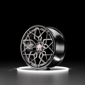 3D model HRE HRE3D PLUS second gen Car wheel