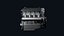 Animated Inline-4 DOHC 16-Valve Car Engine - Detailed 3D Model