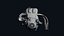 Animated Inline-4 DOHC 16-Valve Car Engine - Detailed 3D Model