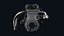 Animated Inline-4 DOHC 16-Valve Car Engine - Detailed 3D Model
