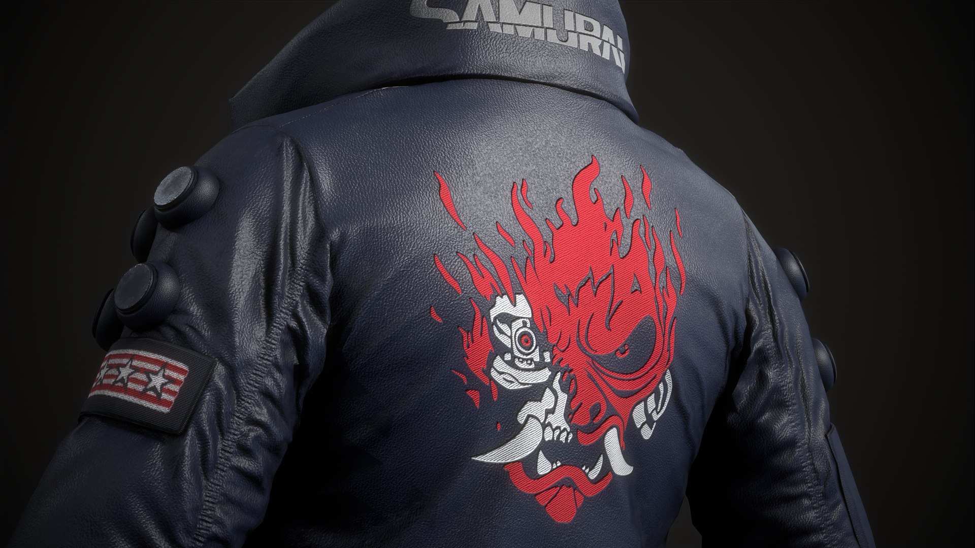 Cyberpunk 2077 Blue Jacket model https://p.turbosquid.com/ts-thumb/Lv/YF5usc/4Z/jacket_maincamera1_008/png/1650214229/1920x1080/fit_q87/2831f8fc5e471611060d42b88f066bffd93cf252/jacket_maincamera1_008.jpg