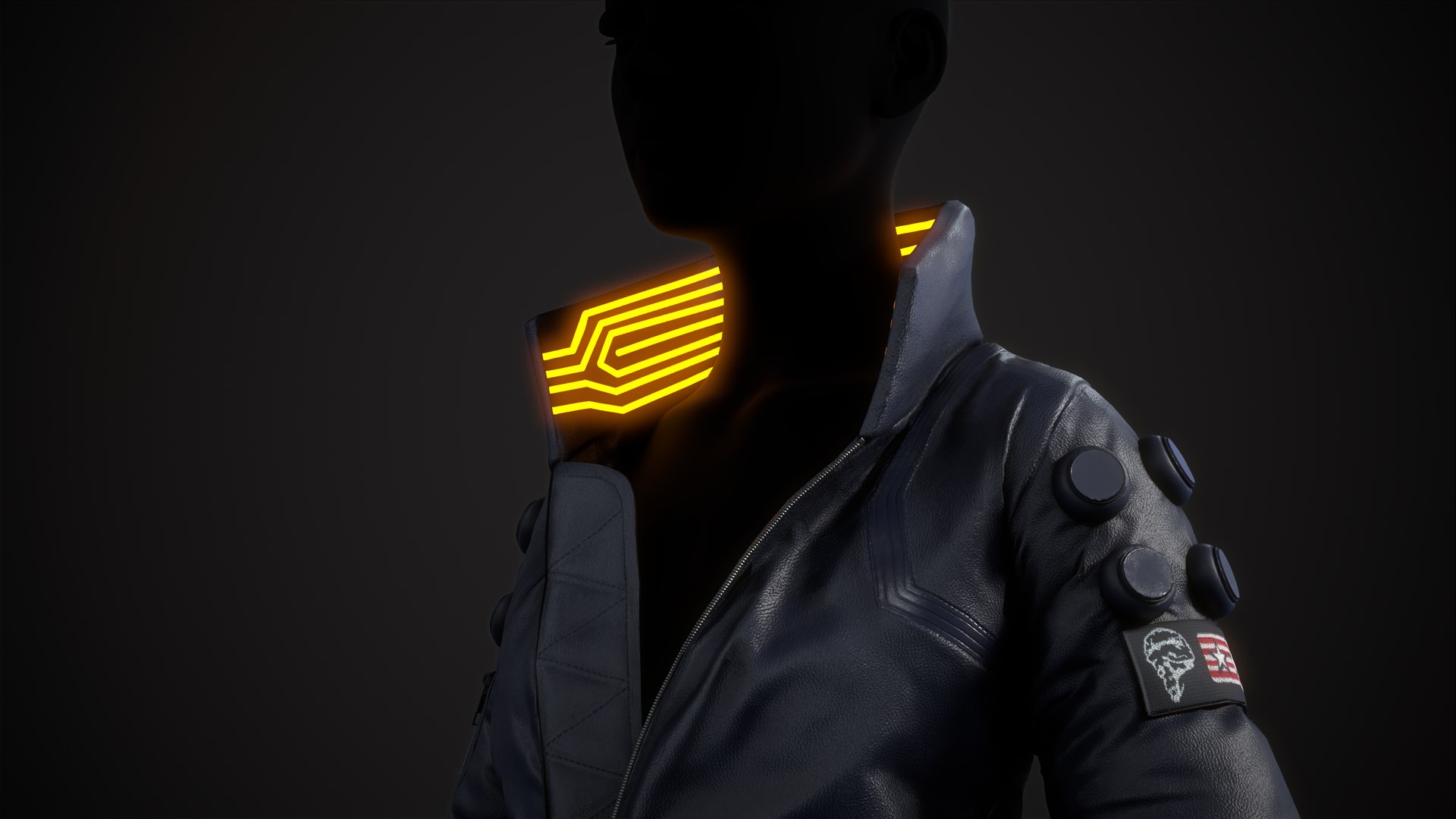 Cyberpunk 2077 Blue Jacket model https://p.turbosquid.com/ts-thumb/Lv/YF5usc/nx/jacket_maincamera1_015/png/1650214116/1920x1080/fit_q87/f8ac90ad7484b3d386921d8f8e5da497a2dfcb12/jacket_maincamera1_015.jpg