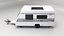3D model European Camping Caravan