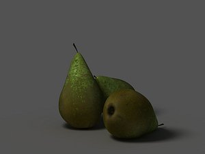 3ds max realistic pear