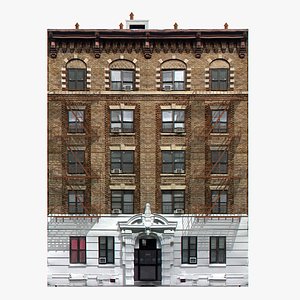 3d model photorealistic new york house
