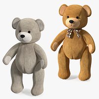 Teddy Bears Rigged Collection for Maya(1)