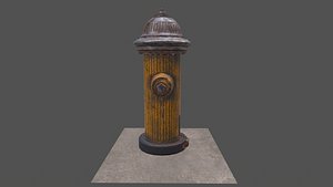 hydrant street 3D