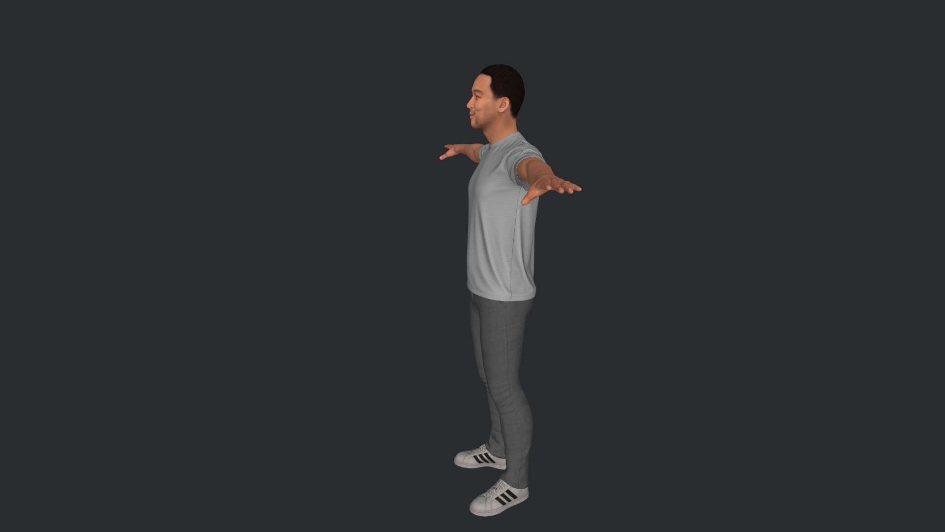 3D John Legend Hyper Realistic Full Body Fully Rigged Character model ...