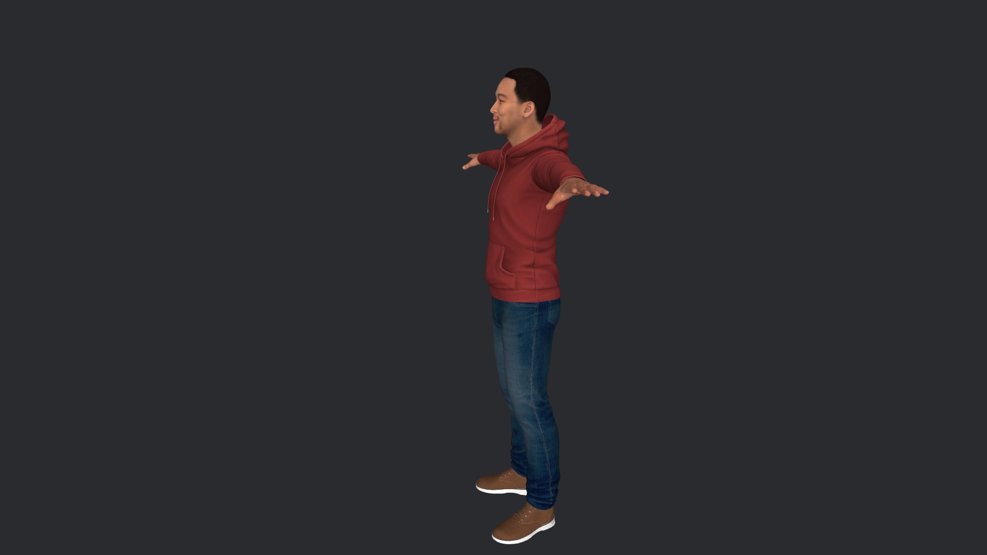 3D John Legend Hyper Realistic Full Body Fully Rigged Character model ...