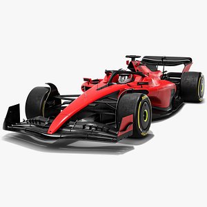 Formula 1 Red F1 Team Season 2023 Race Car