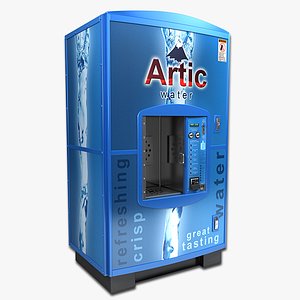 water vending machine 3d model