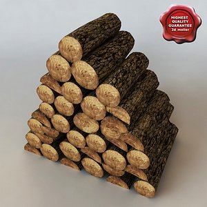 obj firewood modelled