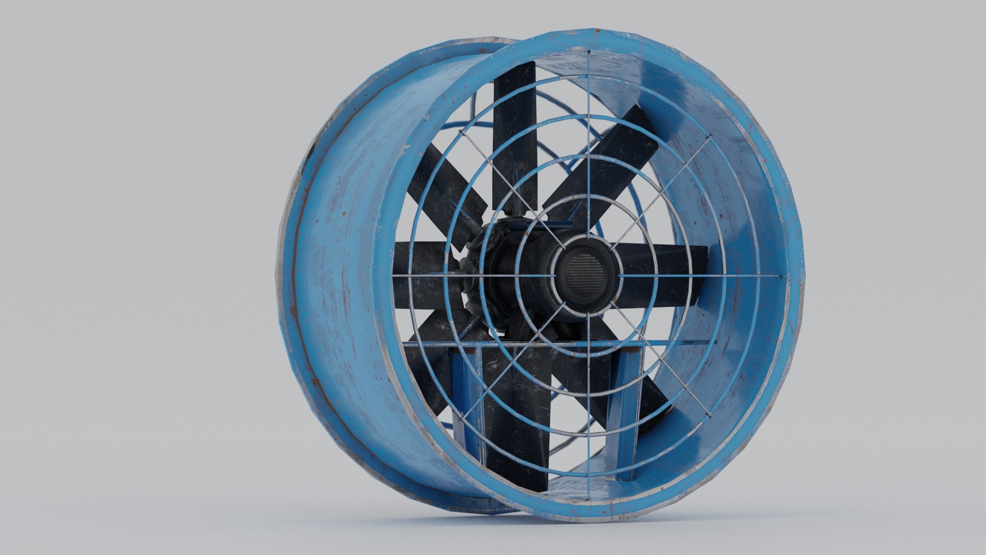 Rusted Industrial Fan 3D 3D Model - TurboSquid 1980960