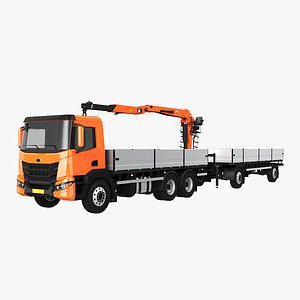 Generic Self Loader Truck and Trailer model