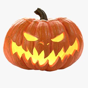 halloween pumpkin model