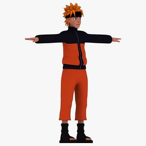 naruto shippudenr 3d model