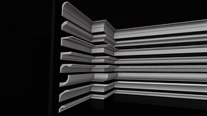 3D Plaster Cornice