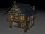3d house pub model