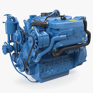 Nanni Diesel 4 Cylinder Marine Engine