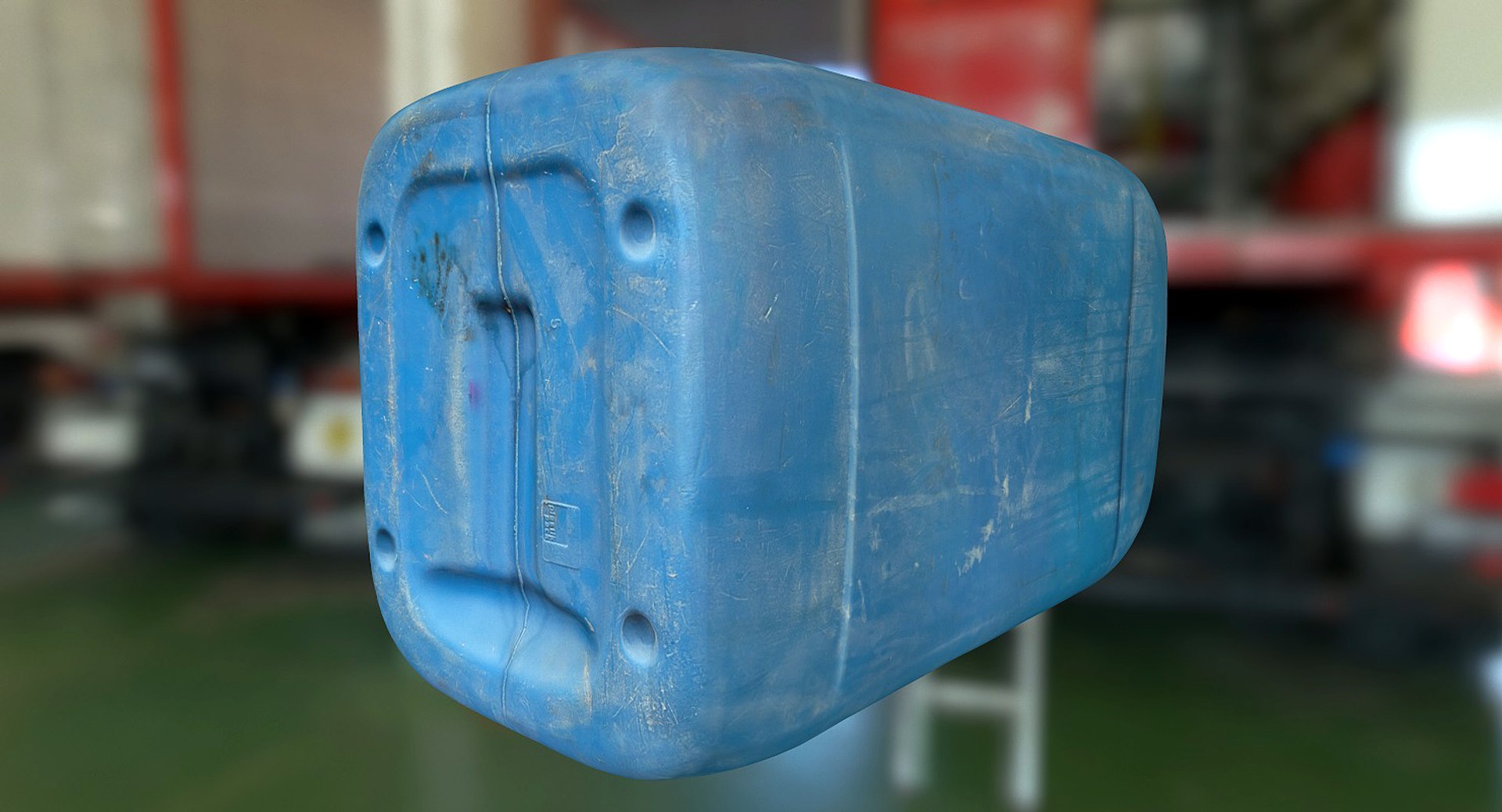 3d Plastic Dirty Jerrycan Polys