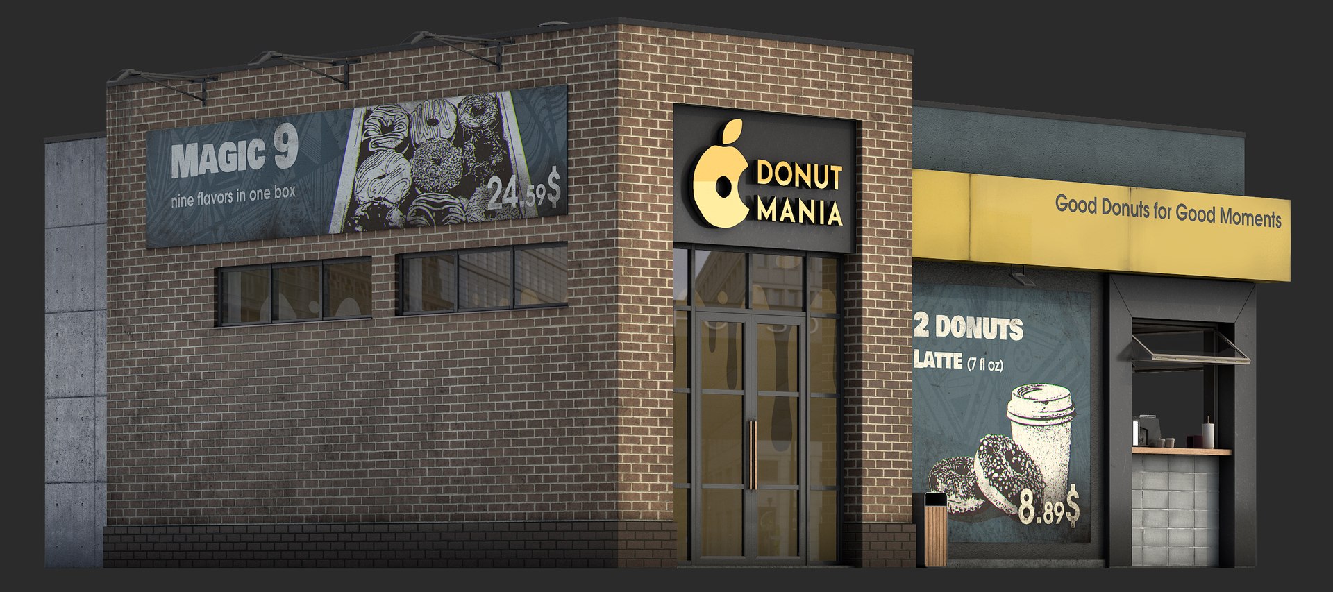 Fast Food Model - TurboSquid 1690899