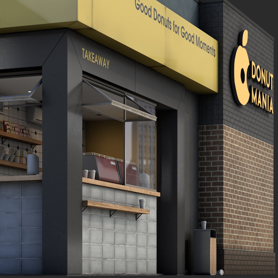 Fast Food Model - TurboSquid 1690899