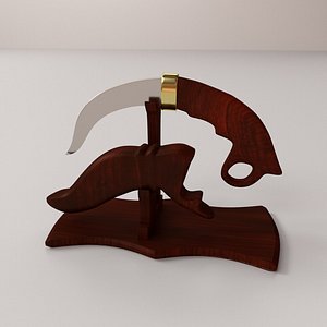 3D kerambit
