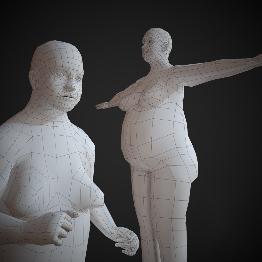 Base Mesh Basemesh Model - TurboSquid 1680983