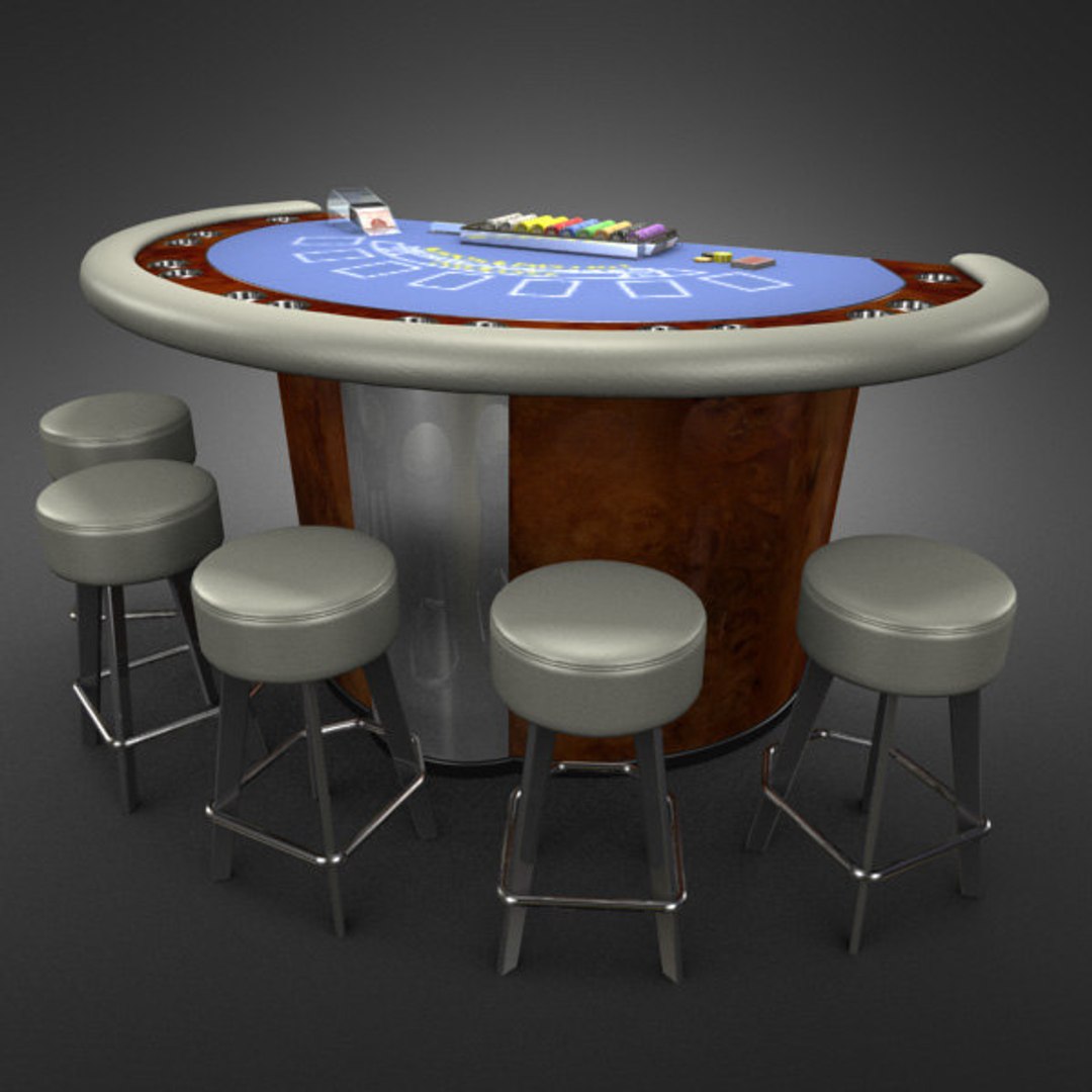 casino poker table - 3D model https://p.turbosquid.com/ts-thumb/Lw/feKEBT/JAsXnJxW/605bbblackjacktableblue03/jpg/1555565197/1920x1080/fit_q87/7eb4943710db3656ecf65b2b456e88a0148f5762/605bbblackjacktableblue03.jpg