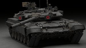 3D T-90A