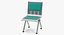 Collezione Metal Waiting Chairs
