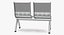 Collezione Metal Waiting Chairs