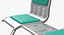 Collezione Metal Waiting Chairs