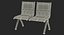 Collezione Metal Waiting Chairs